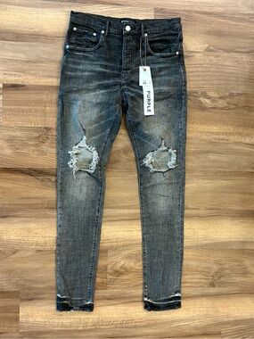 パンツ purple brand 32 Purple Brand | Jeans | Purple Brand Jeans Size32 Slim P02 Black